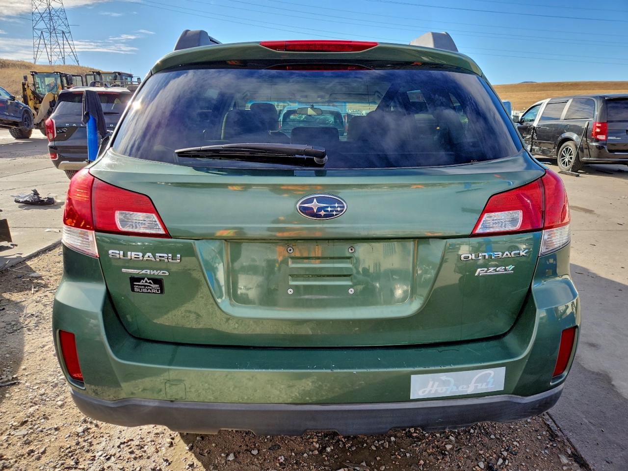 2012 SUBARU OUTBACK 2.5I PREMIUM photo 6