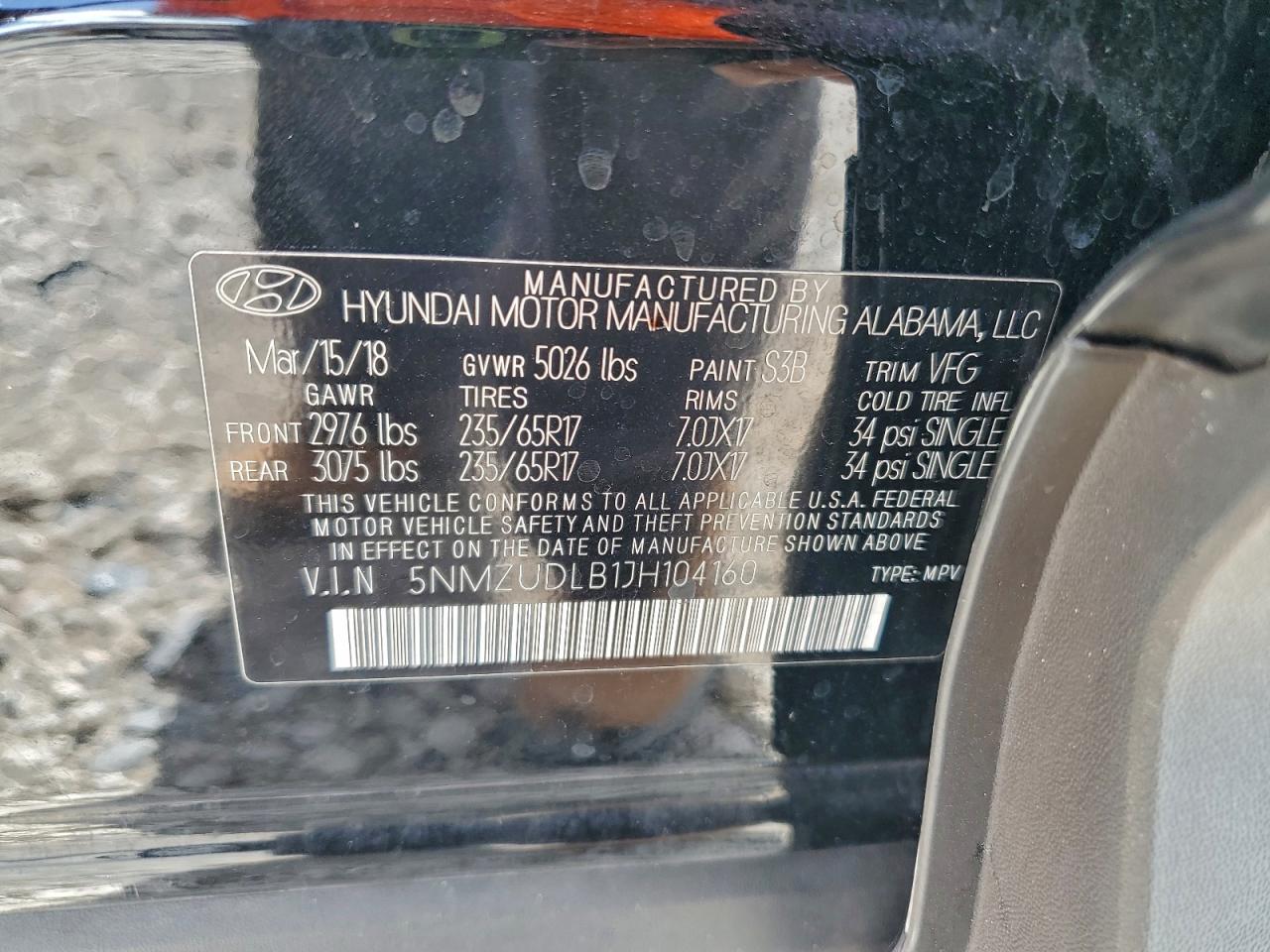 2018 HYUNDAI SANTA FE SPORT photo 27