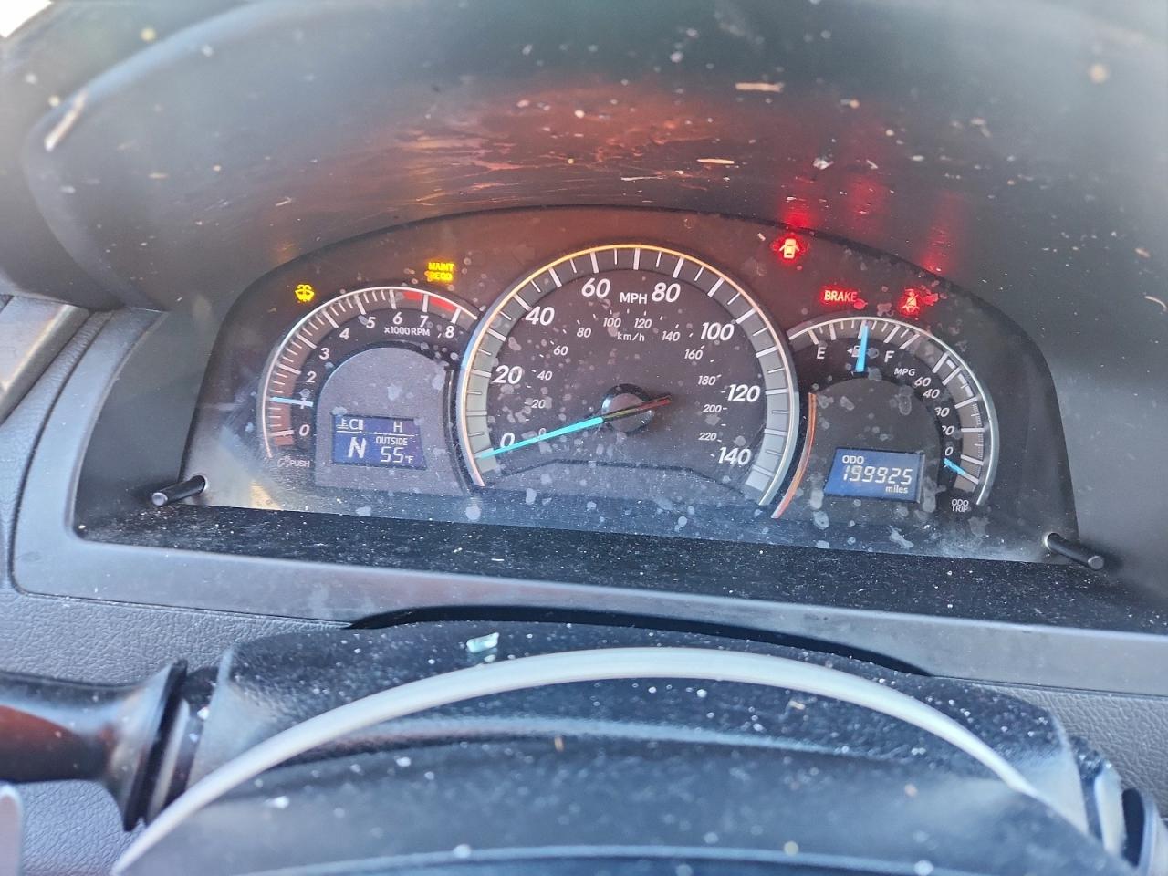2012 TOYOTA CAMRY BASE photo 9