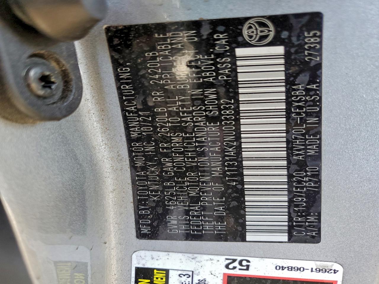 2022 TOYOTA CAMRY NIGHT SHADE photo 25