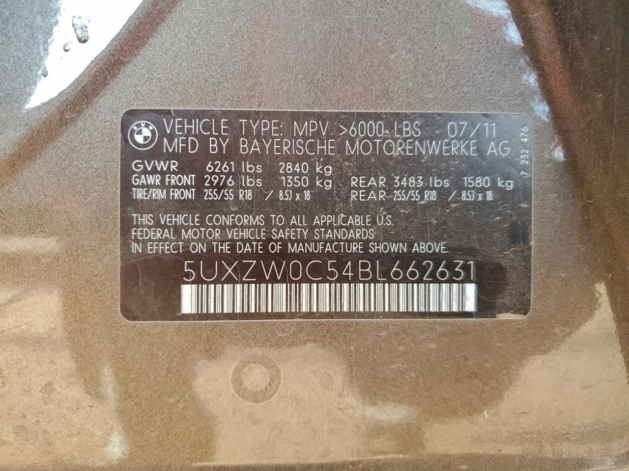 2011 BMW X5 XDRIVE35D photo 14