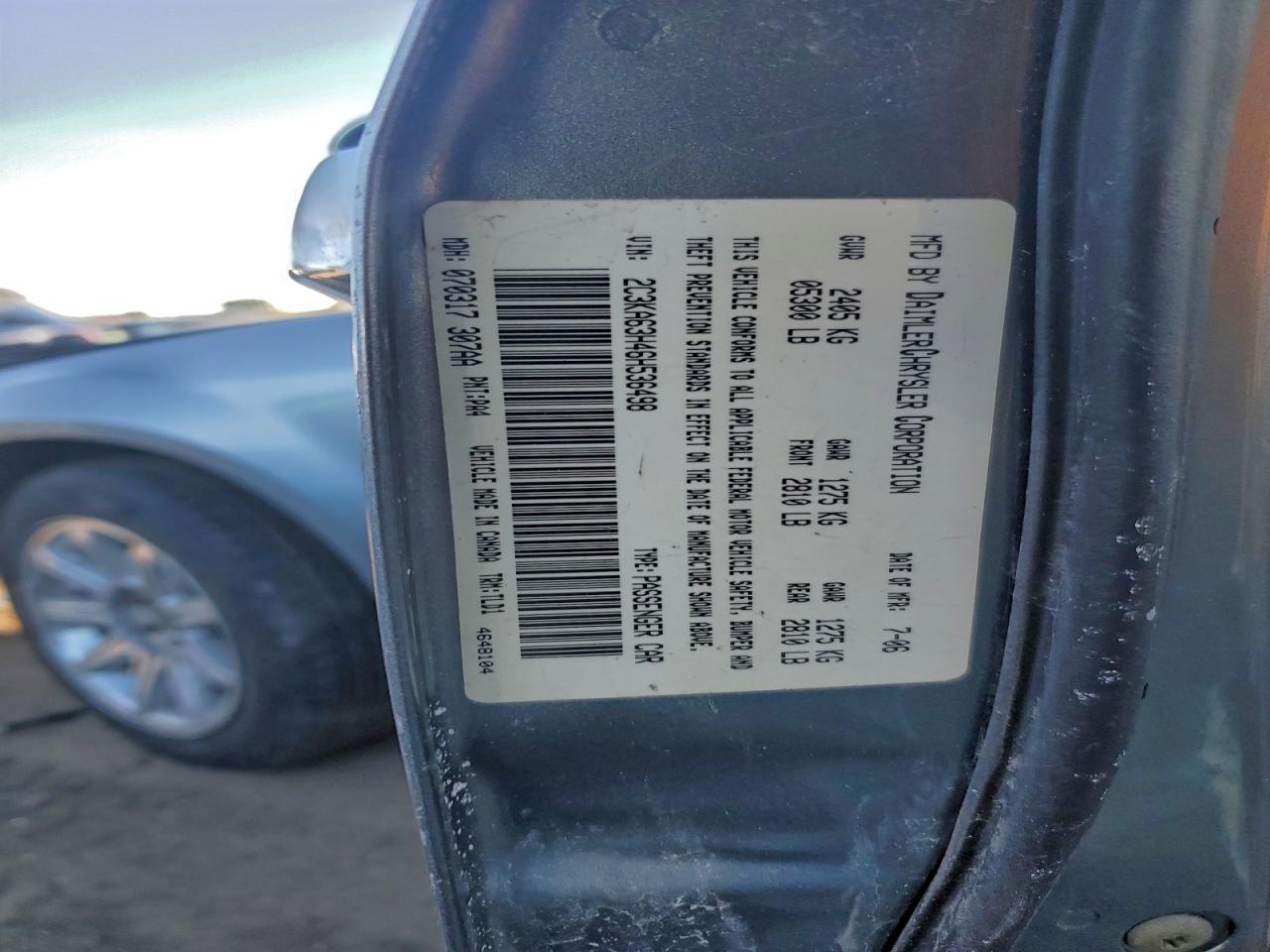 2006 CHRYSLER 300C photo 13