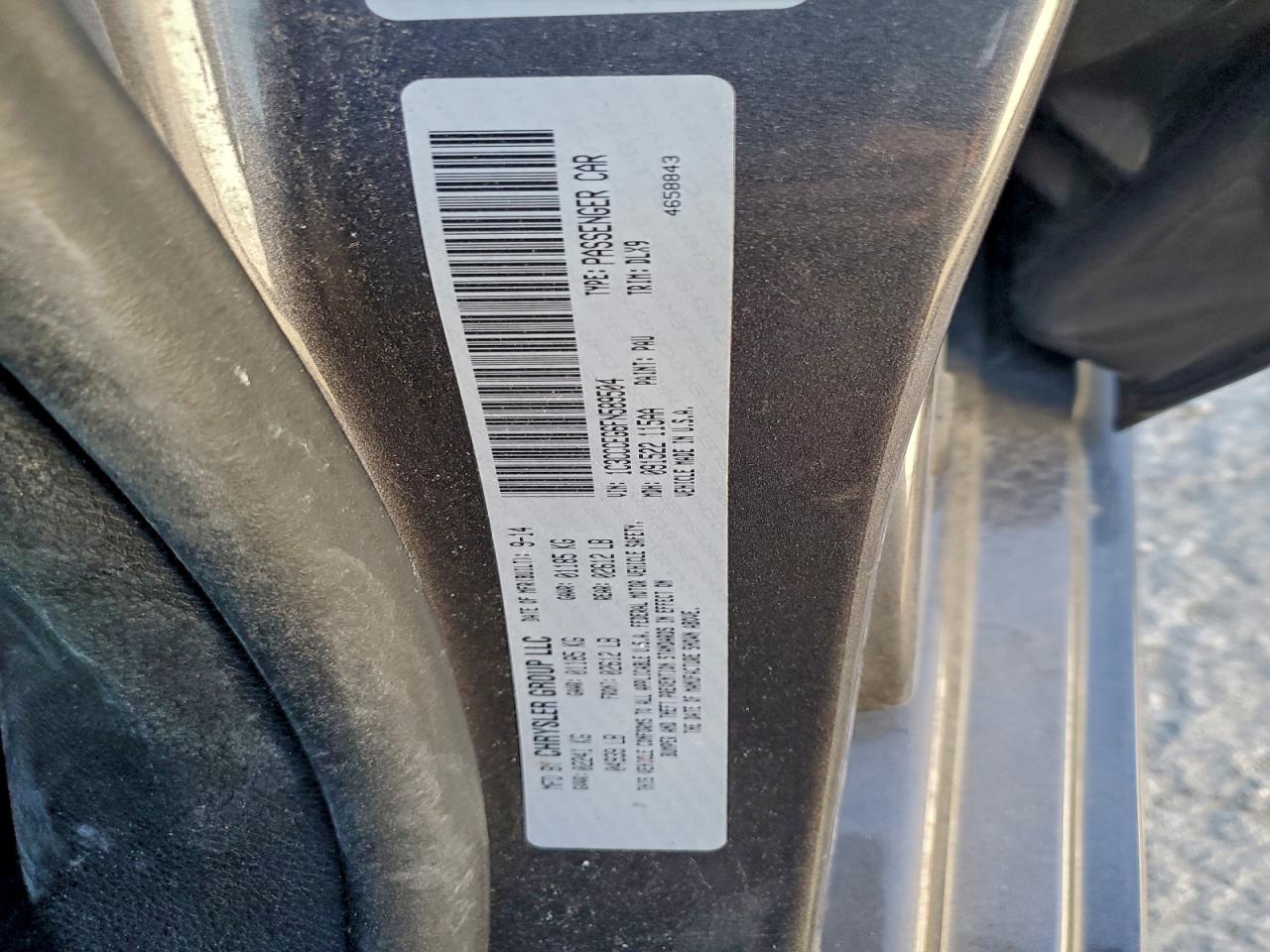 2015 CHRYSLER 200 C photo 45