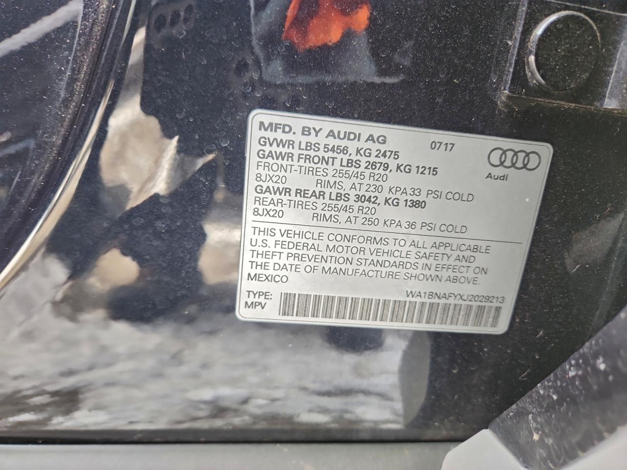 2018 AUDI Q5 PREMIUM PLUS photo 34