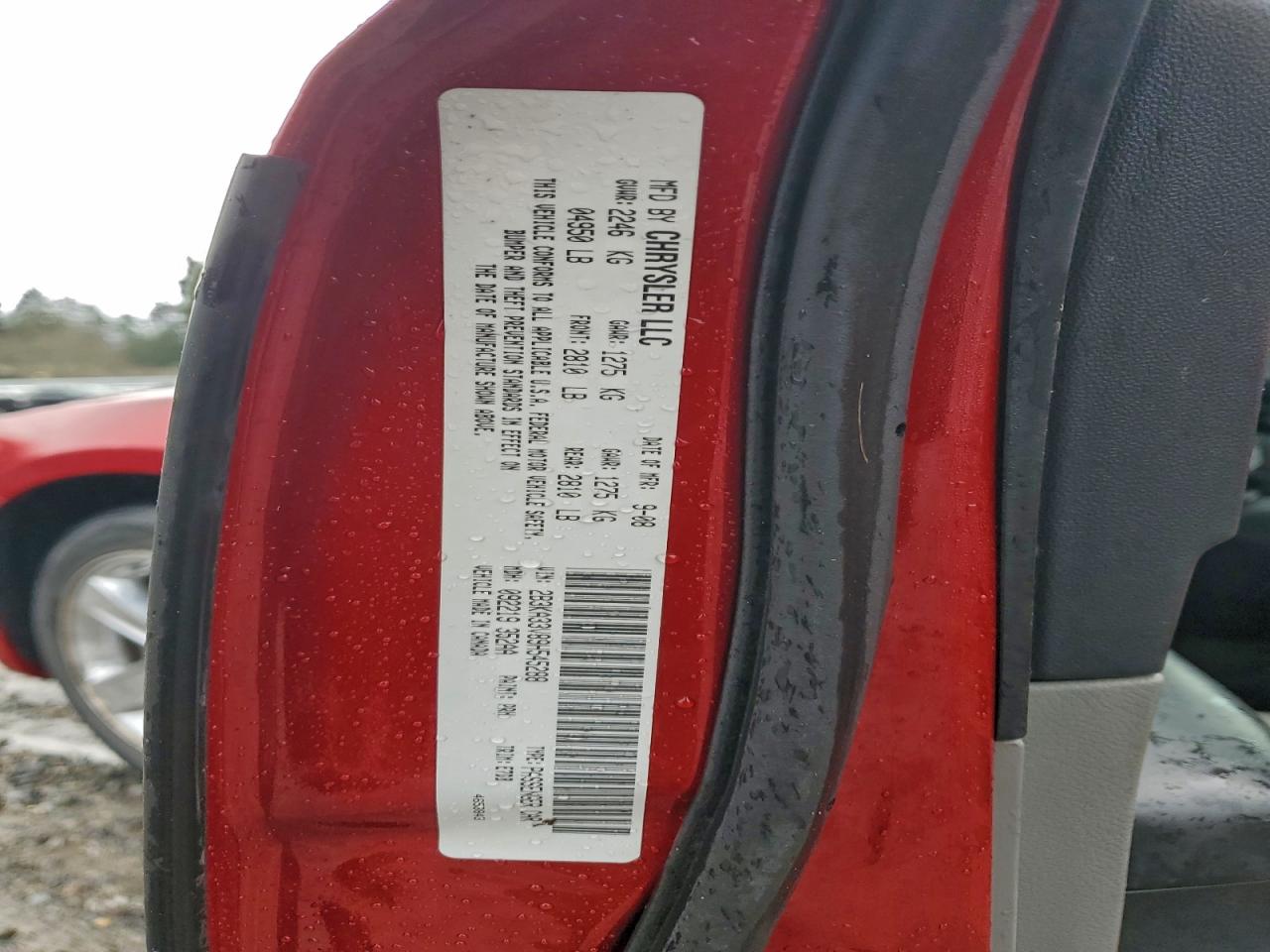2009 DODGE CHARGER SXT photo 25