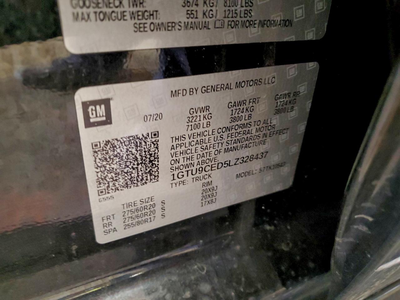 2020 GMC SIERRA K1500 ELEVATION photo 23