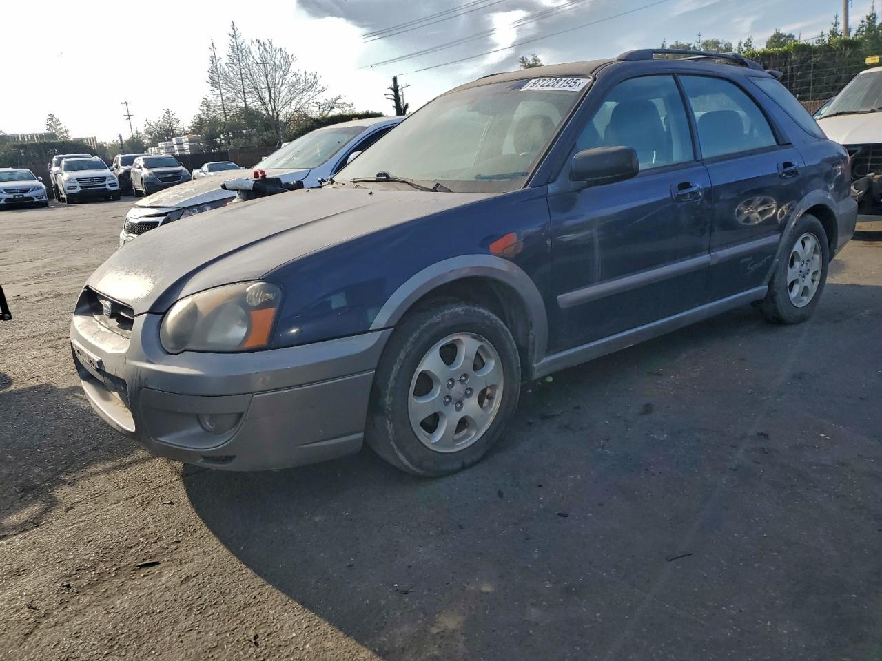 2005 SUBARU IMPREZA OUTBACK SPORT — MECHANICAL damage — photo 1