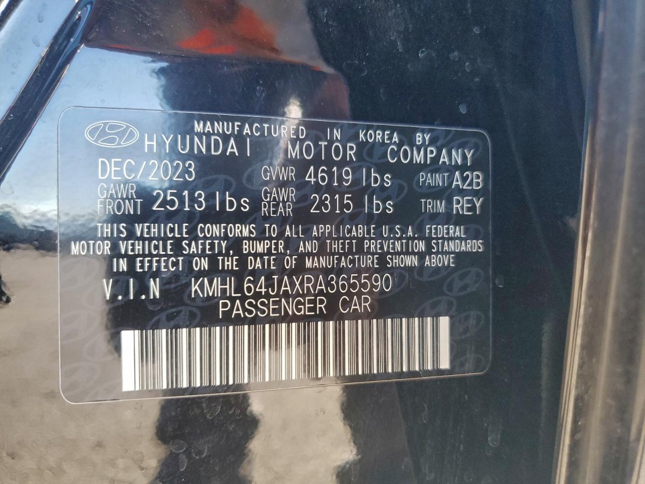 2024 HYUNDAI SONATA SEL photo 23