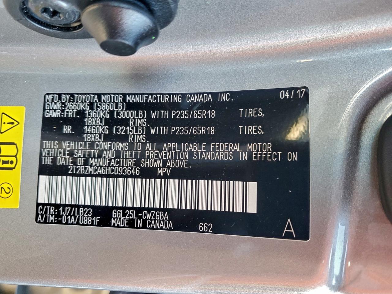 2017 LEXUS RX 350 BASE photo 25