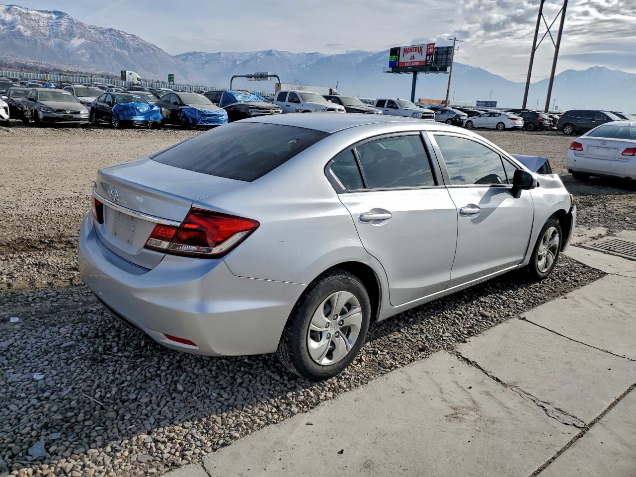 2015 HONDA CIVIC LX photo 7