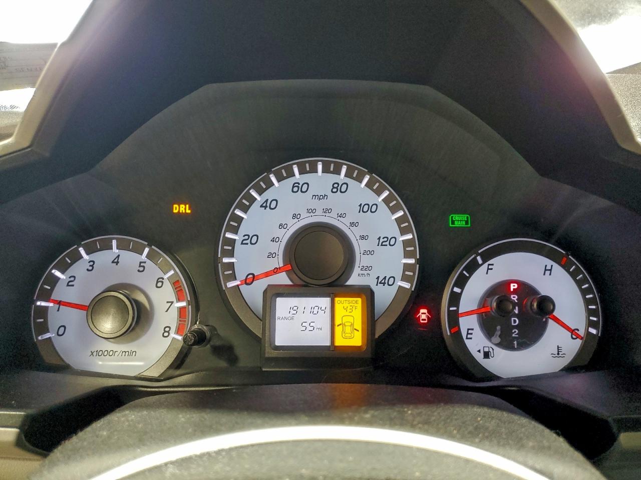 2012 HONDA PILOT EXL photo 9