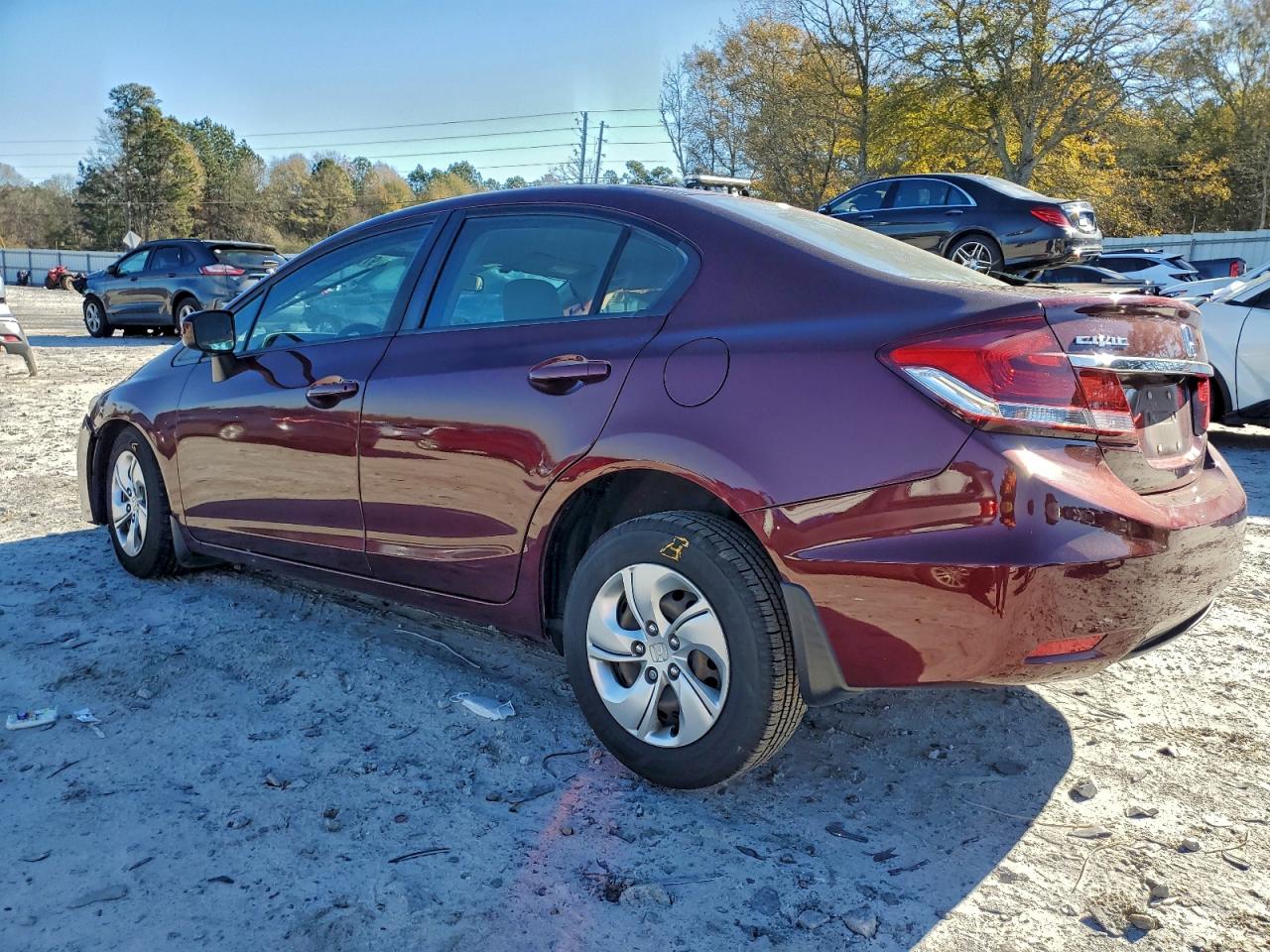 2014 HONDA CIVIC LX photo 2