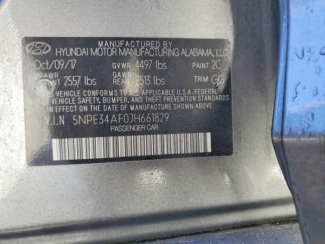 2018 HYUNDAI SONATA SEL photo 34