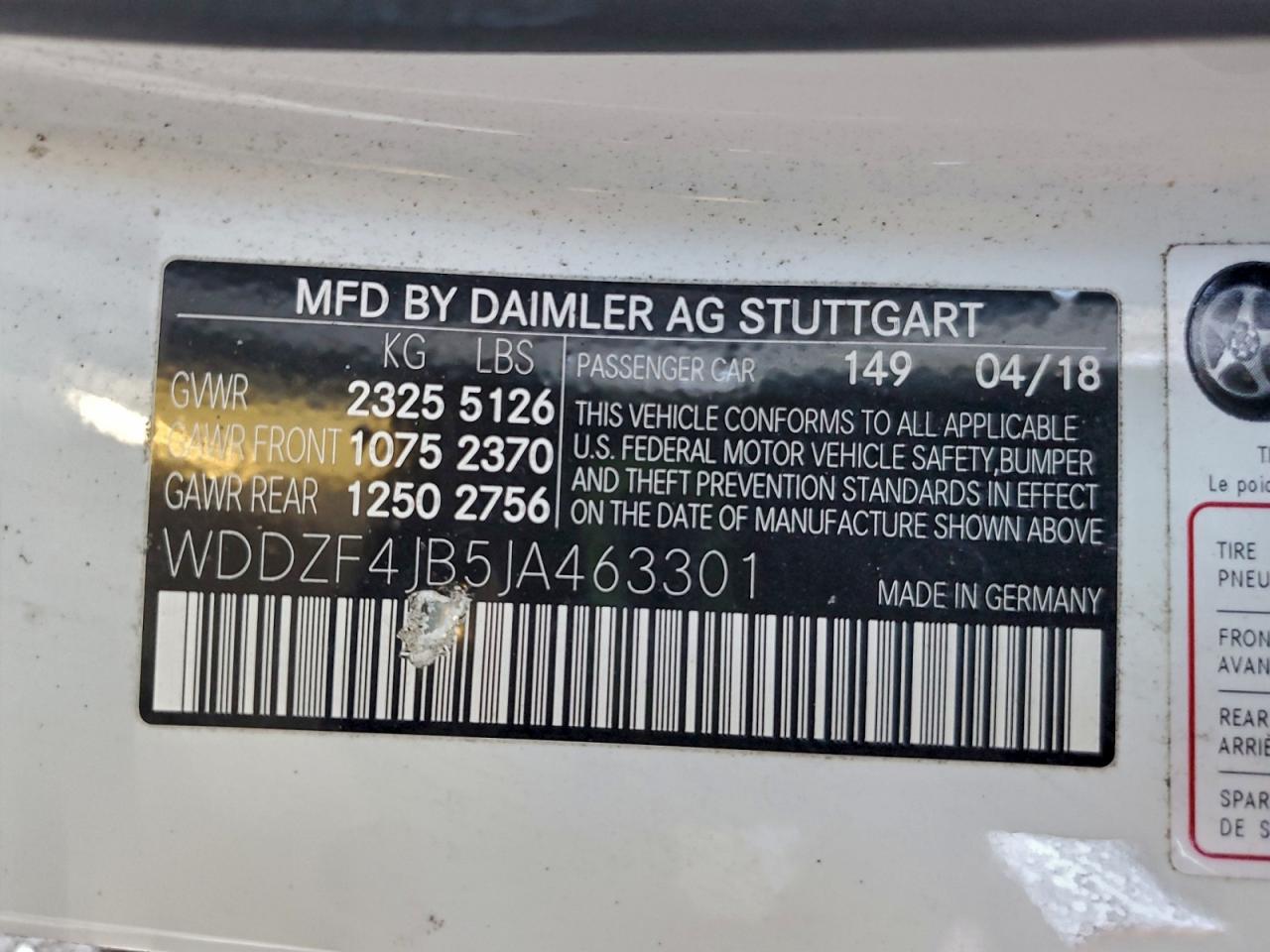 2018 MERCEDES-BENZ E 300 photo 25