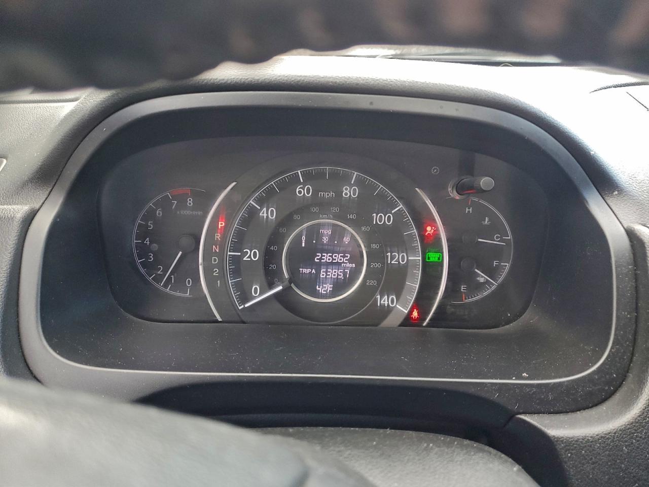 2012 HONDA CR-V EXL photo 17