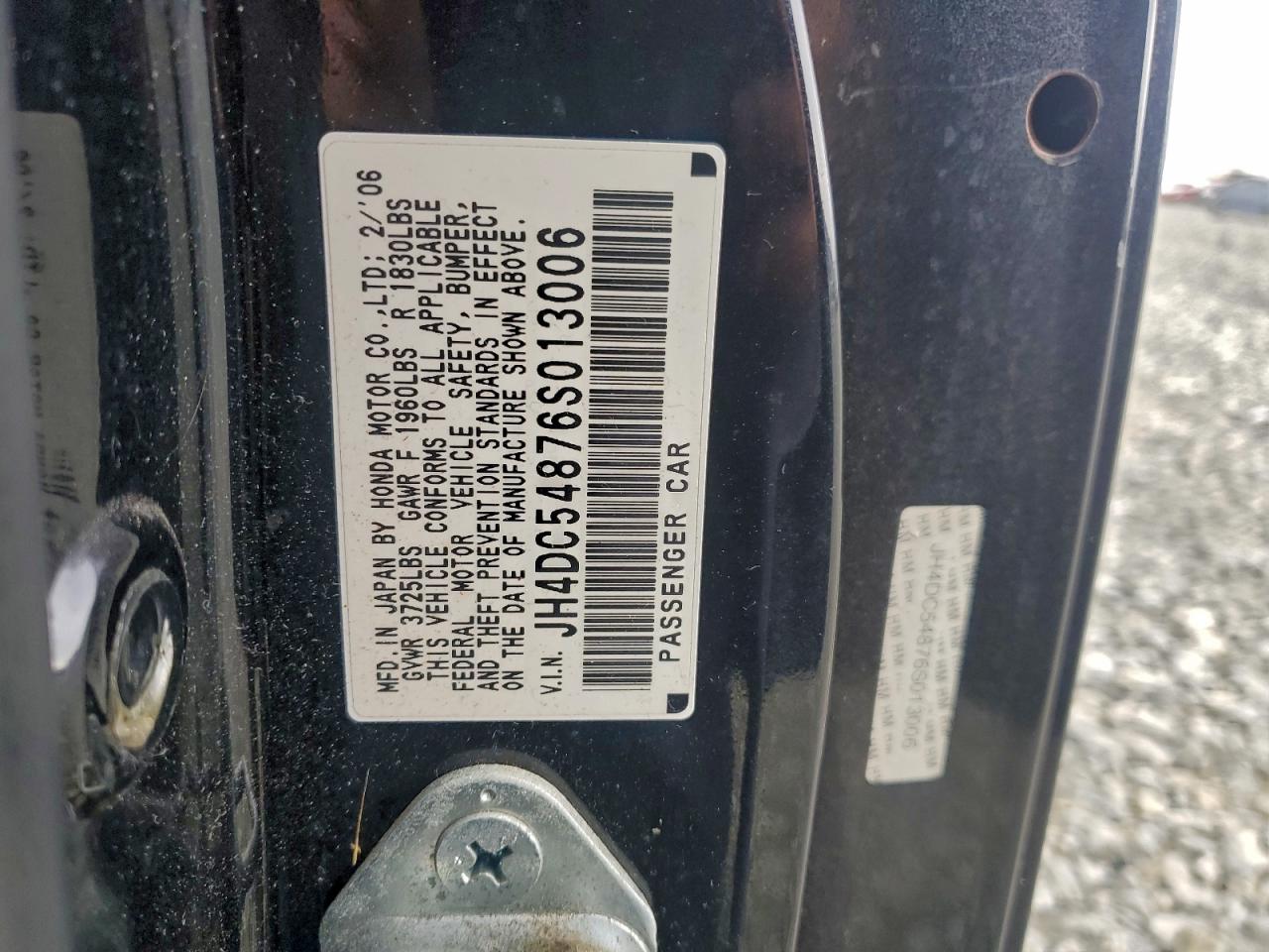 2006 ACURA RSX photo 34