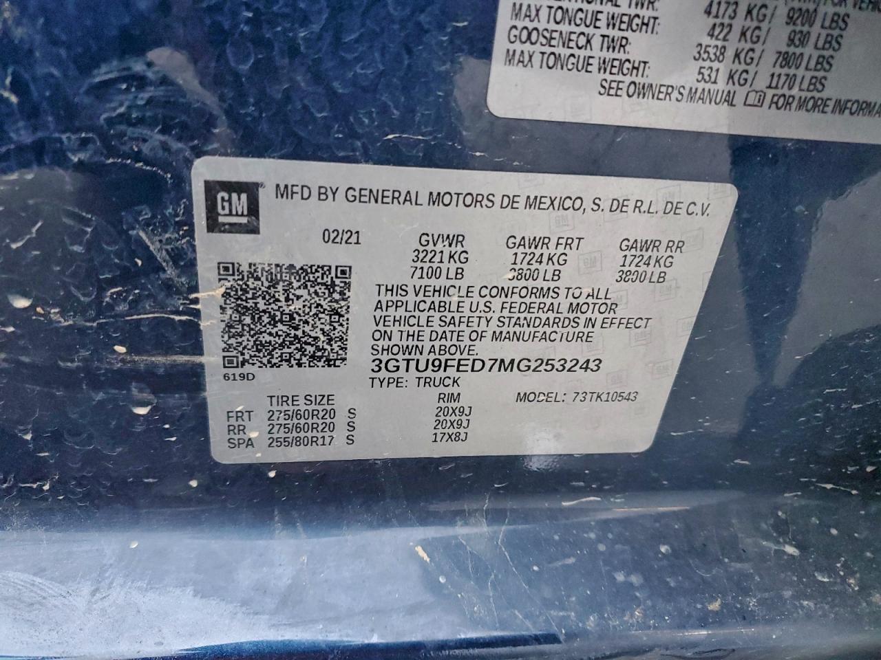 2021 GMC SIERRA K1500 DENALI photo 23