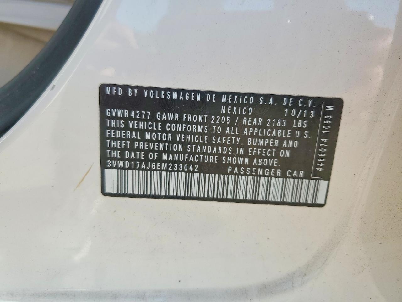 2014 VOLKSWAGEN JETTA SE photo 12