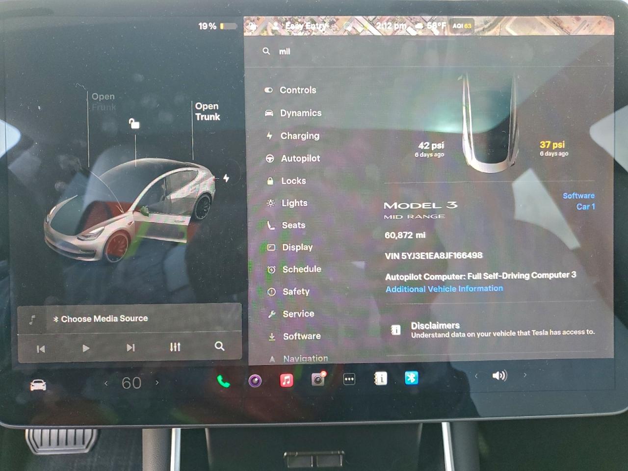 2018 TESLA MODEL 3 photo 9