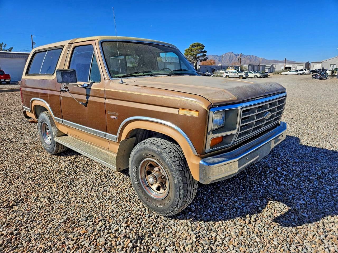 1983 FORD BRONCO