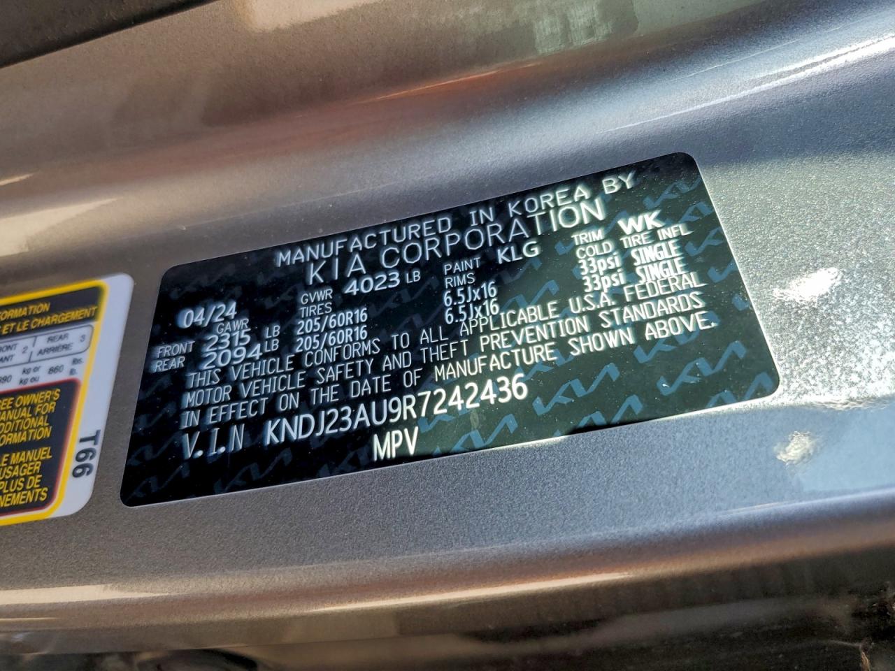 2024 KIA SOUL LX photo 23