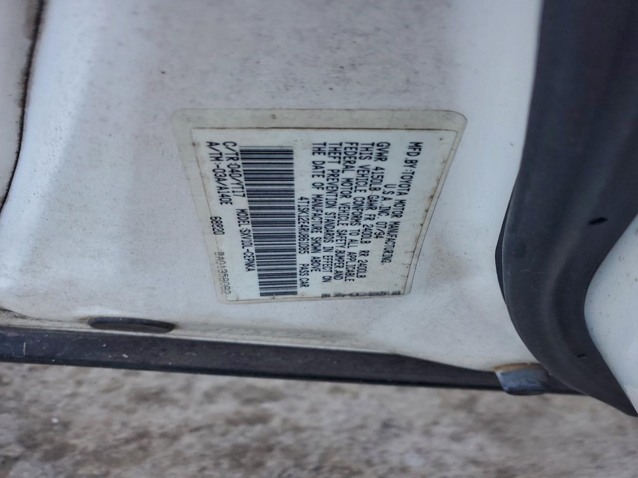 1994 TOYOTA CAMRY LE photo 34