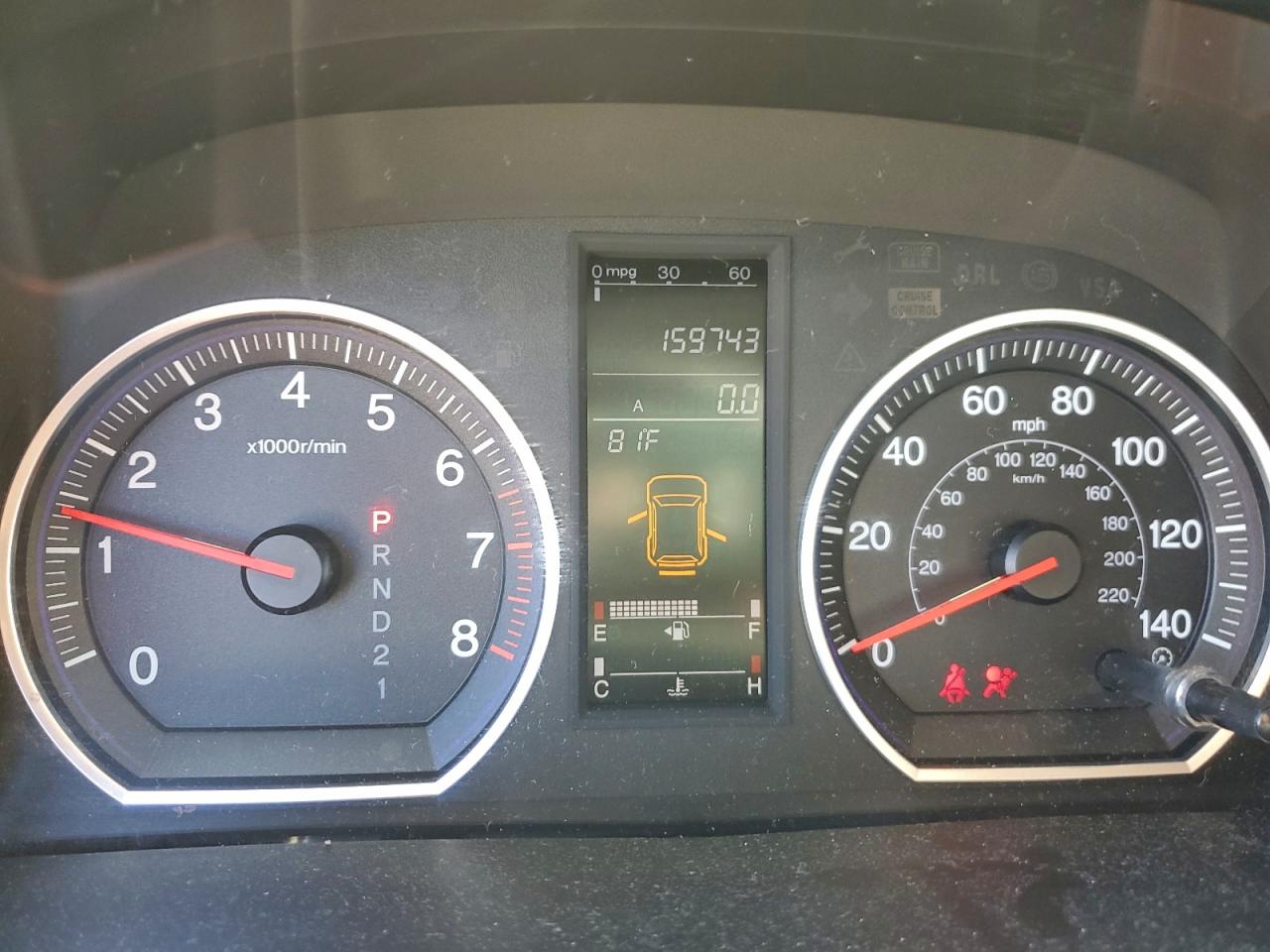 2008 HONDA CR-V EXL photo 9