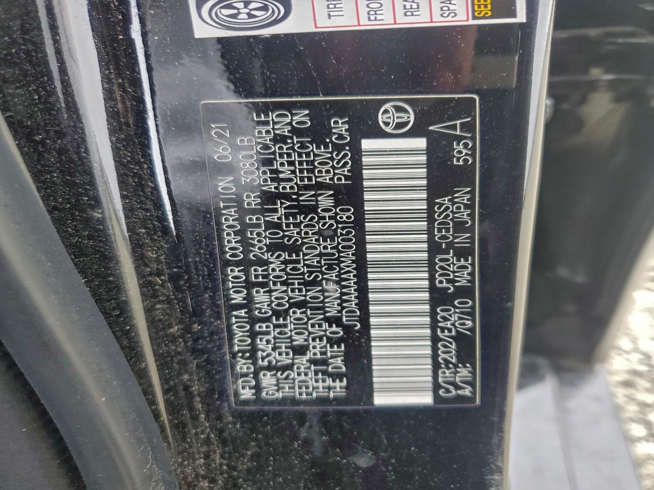 2021 TOYOTA MIRAI XLE photo 12
