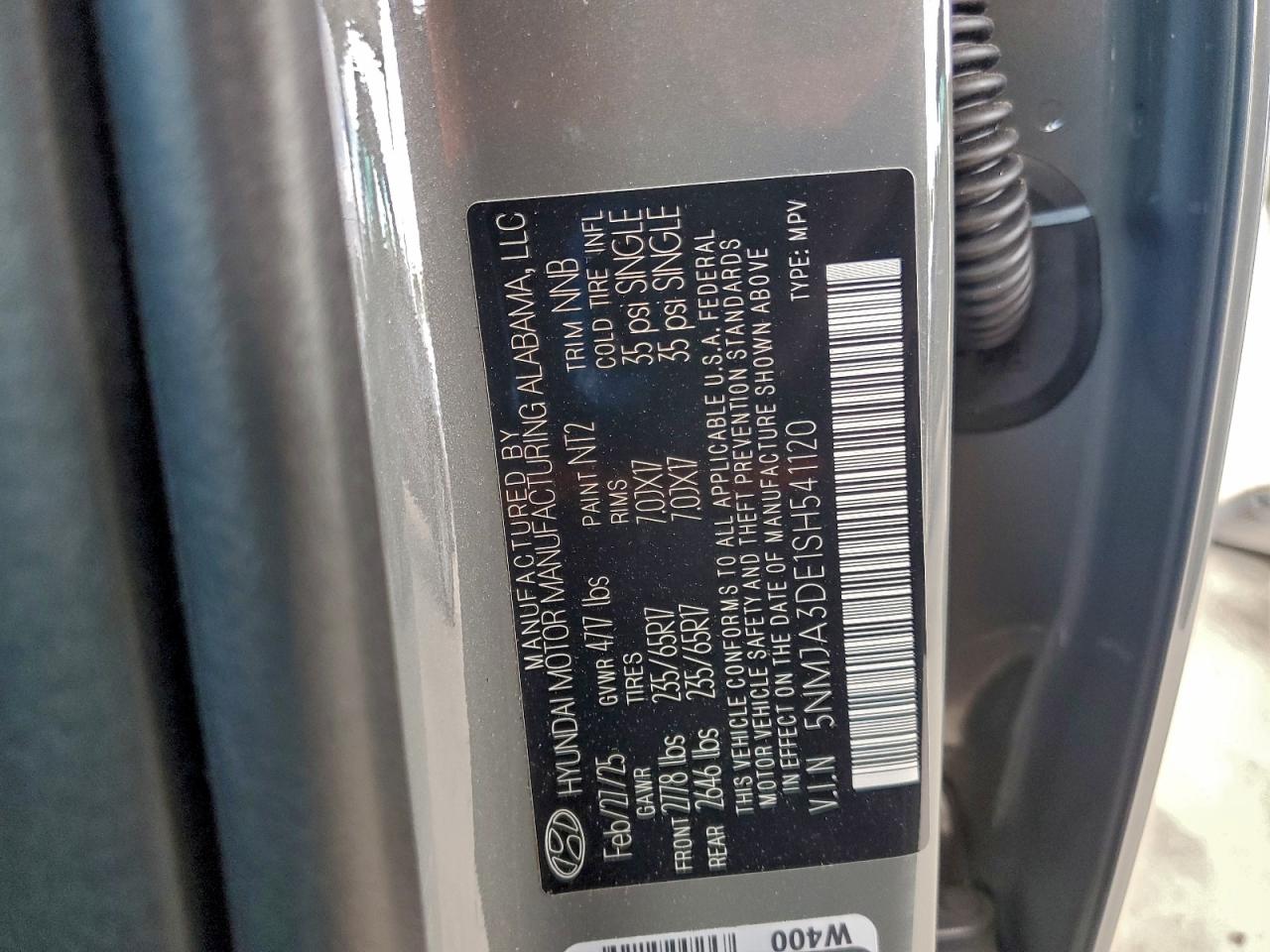 2025 HYUNDAI TUCSON SE photo 13