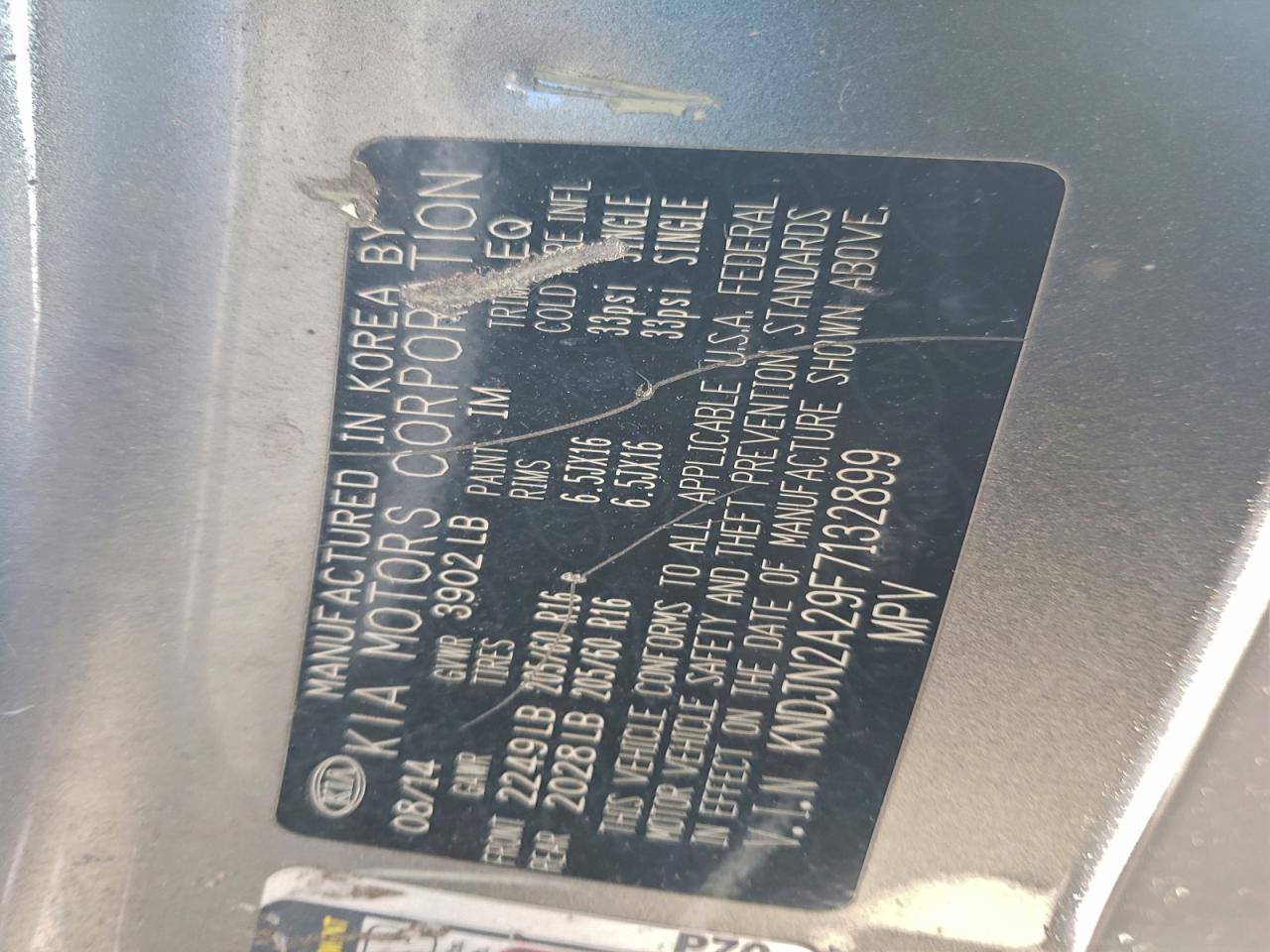 2015 KIA SOUL BASE photo 27