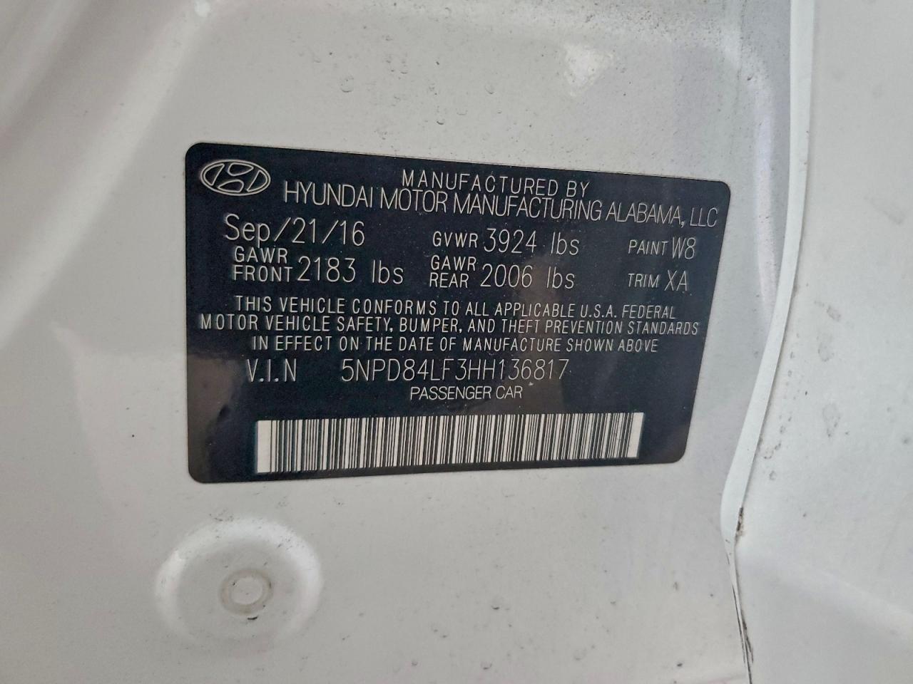 2017 HYUNDAI ELANTRA SE photo 25
