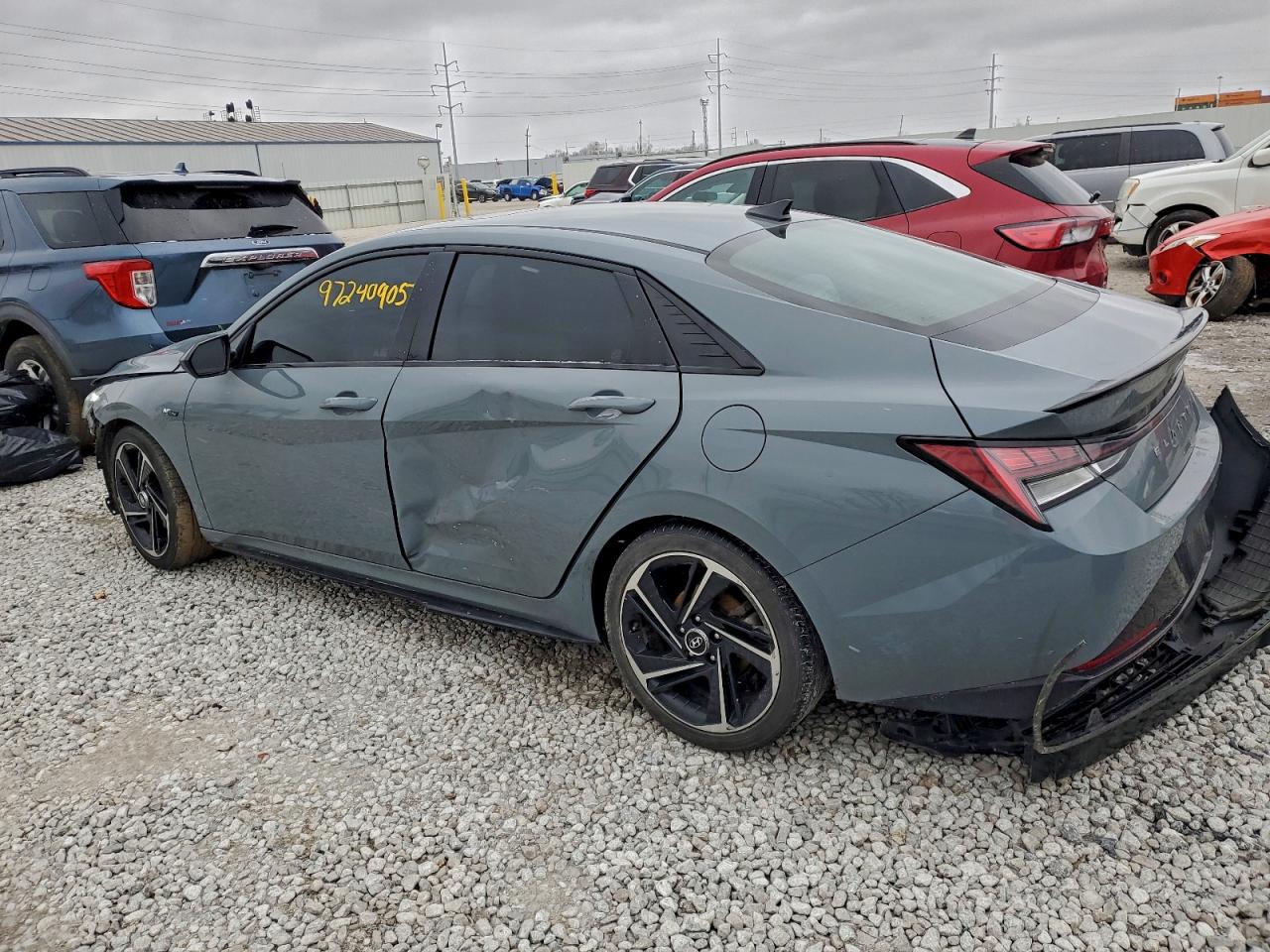 2022 HYUNDAI ELANTRA N LINE photo 3