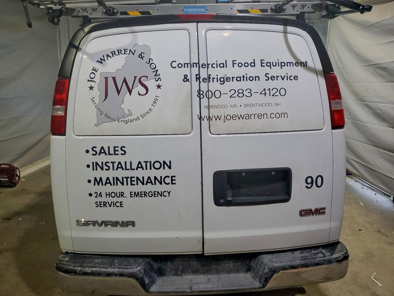 2020 GMC SAVANA 2500 UTILITY / SERVICE VAN photo 16