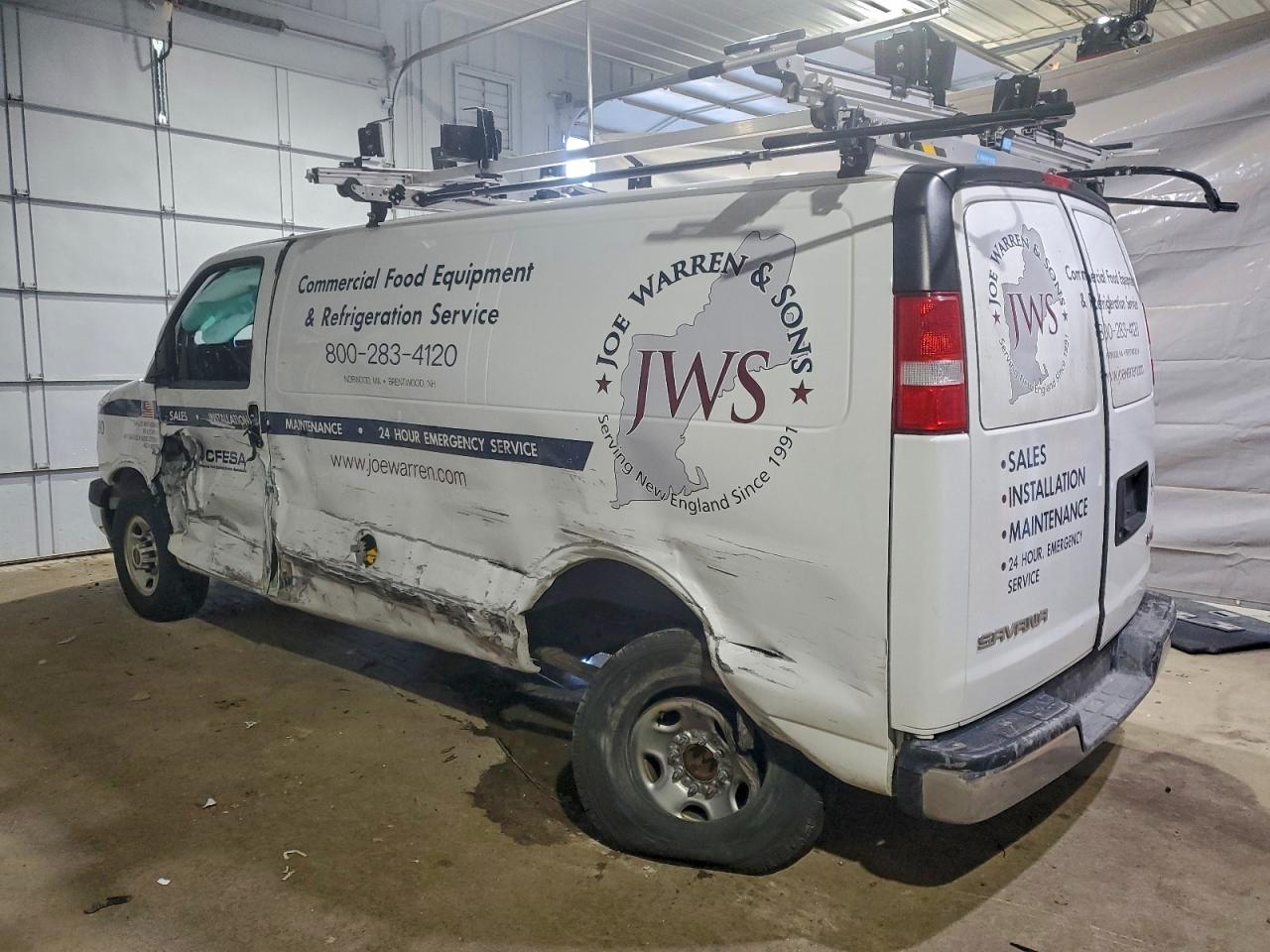 2020 GMC SAVANA 2500 UTILITY / SERVICE VAN photo 4