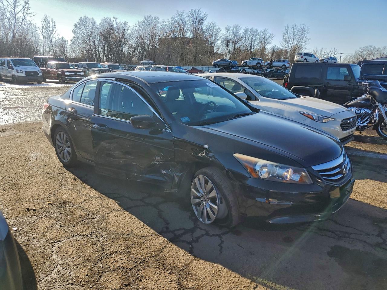 2012 HONDA ACCORD EXL photo 4