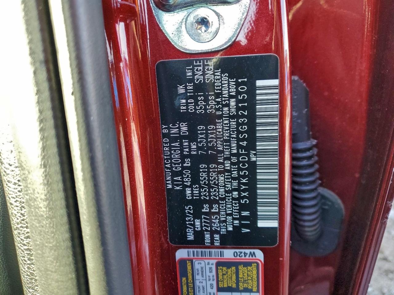 2025 KIA SPORTAGE SX PRESTIGE photo 23