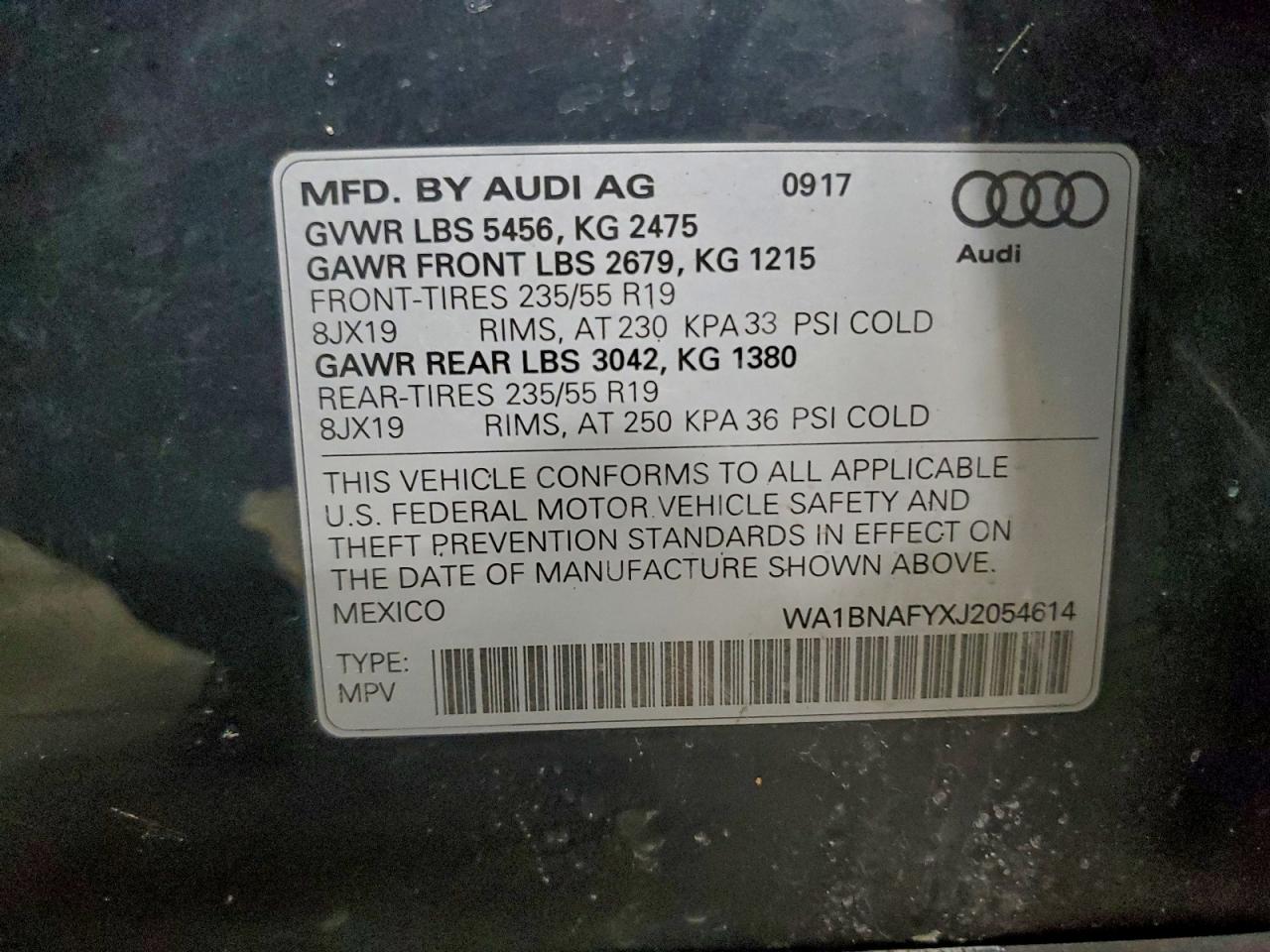 2018 AUDI Q5 PREMIUM PLUS photo 25