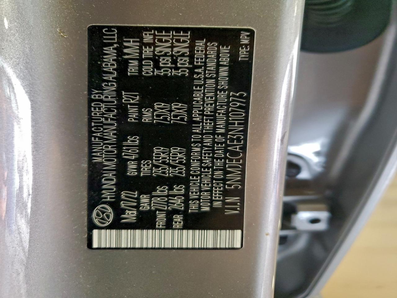 2022 HYUNDAI TUCSON LIMITED photo 25