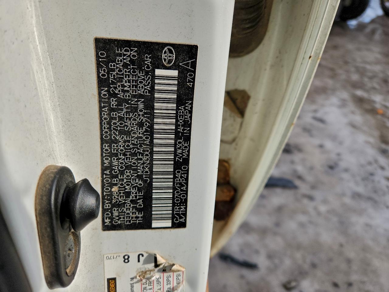 2010 TOYOTA PRIUS photo 23