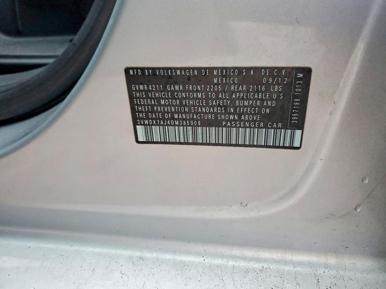 2013 VOLKSWAGEN JETTA SE photo 34