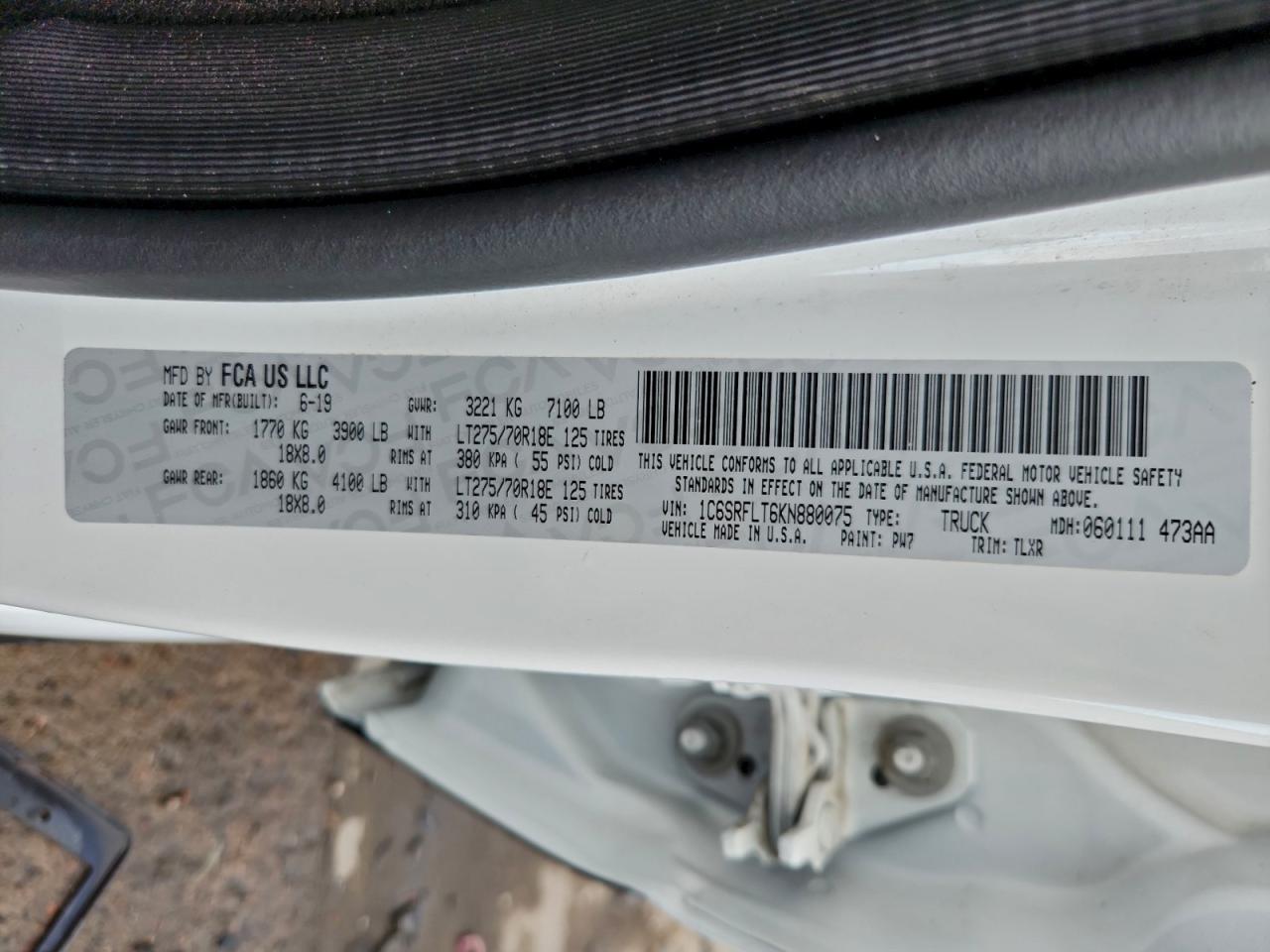 2019 RAM 1500 REBEL photo 45