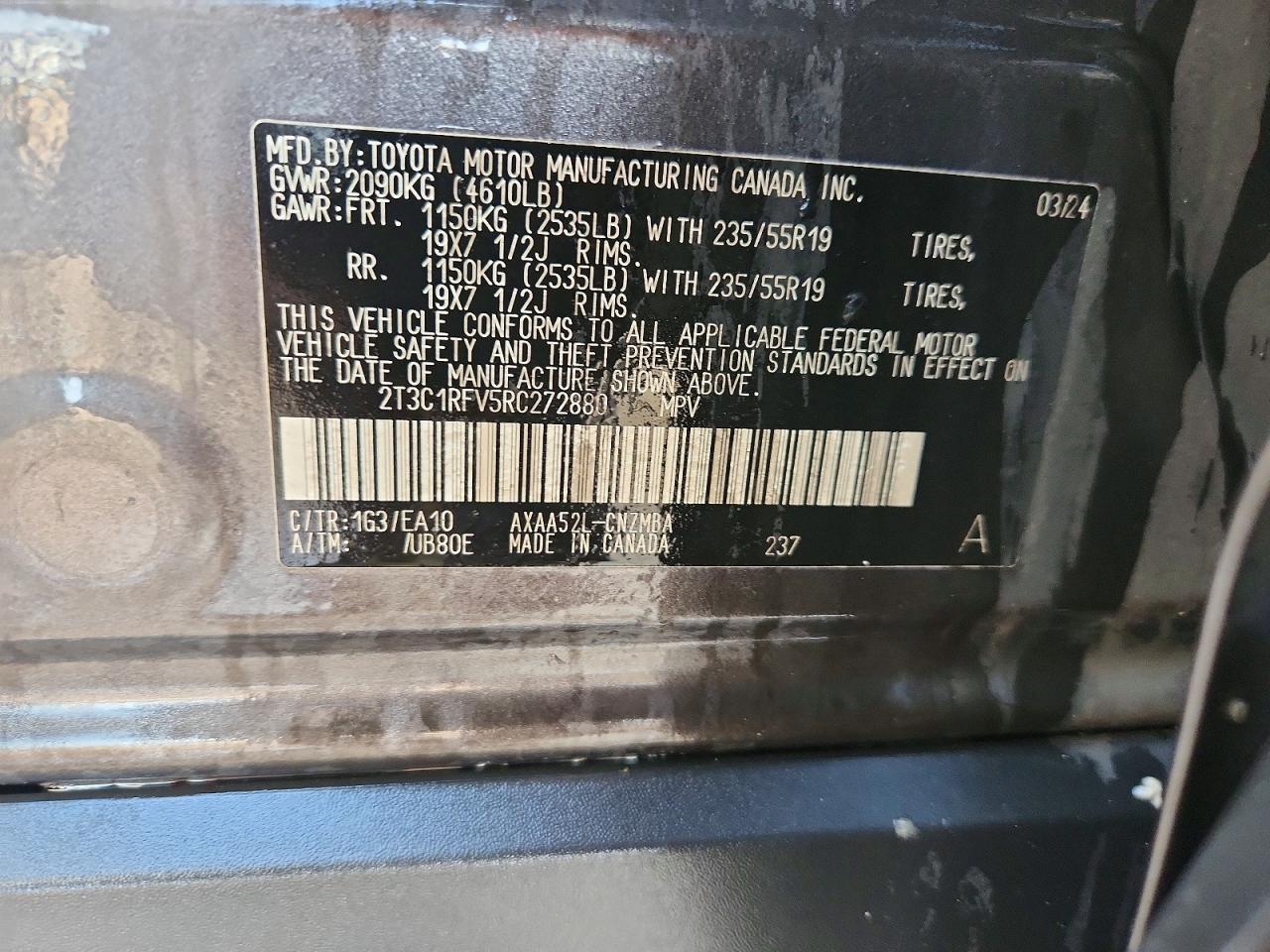 2024 TOYOTA RAV4 XLE PREMIUM photo 13