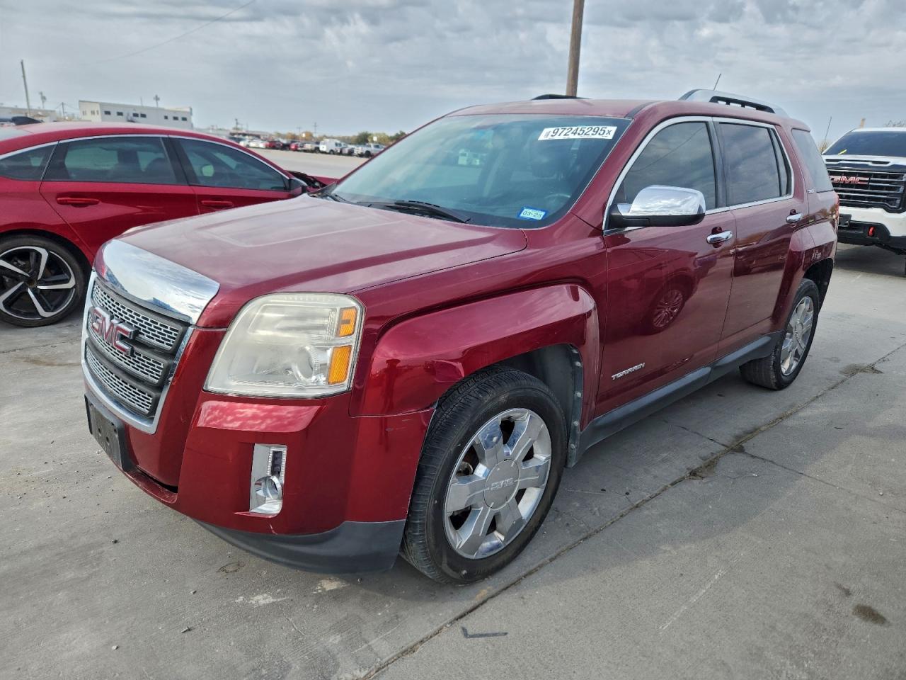 2011 GMC TERRAIN SLT — FRONT END damage — photo 1