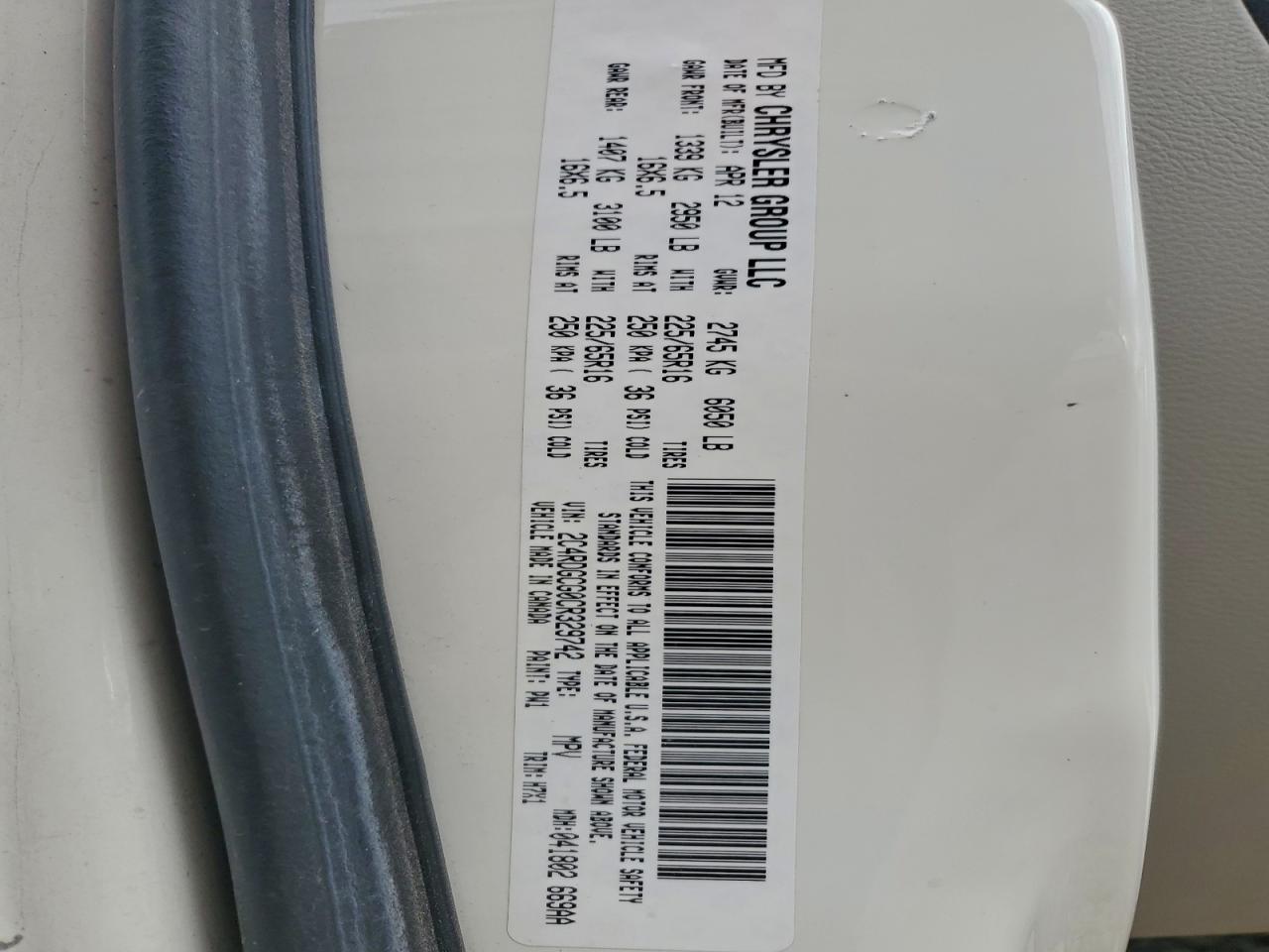 2012 DODGE GRAND CARAVAN SXT photo 13