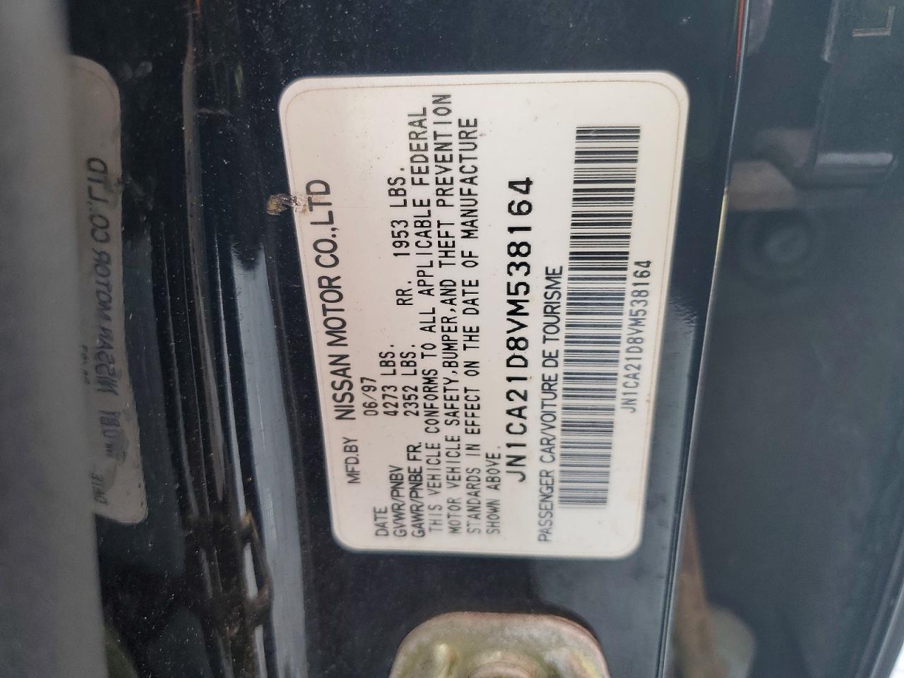 1997 NISSAN MAXIMA GLE photo 25