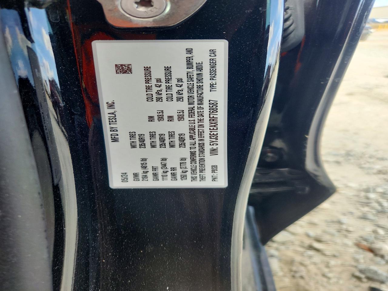 2024 TESLA MODEL 3 photo 12