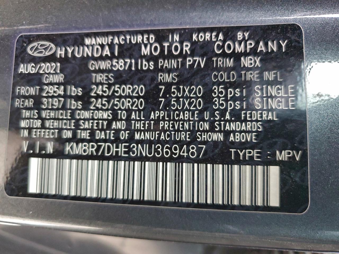 2022 HYUNDAI PALISADE CALLIGRAPHY photo 14