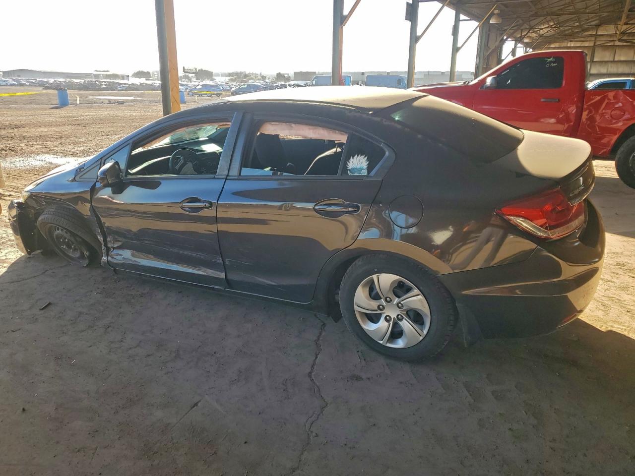 2014 HONDA CIVIC LX photo 2