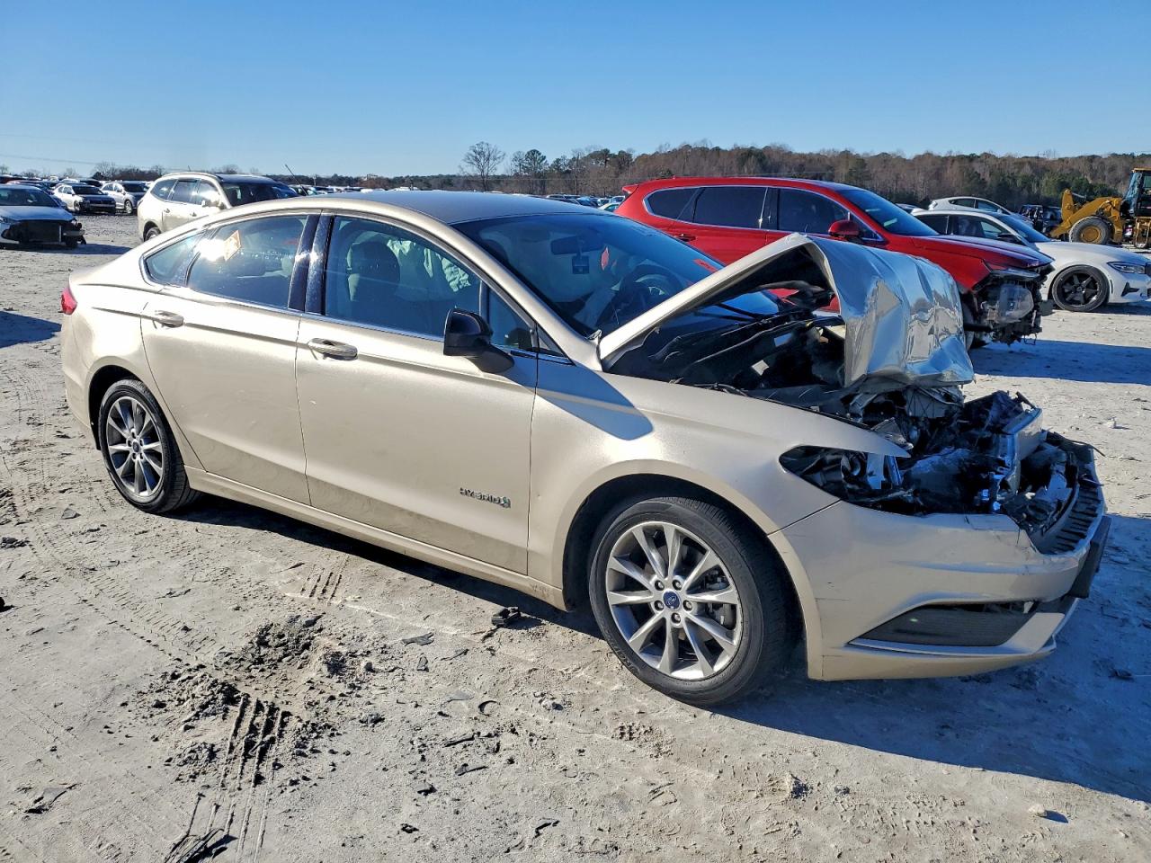 2017 FORD FUSION S HYBRID photo 13