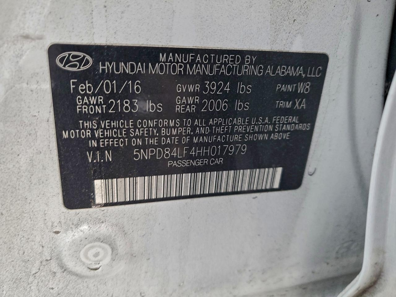 2017 HYUNDAI ELANTRA SE photo 23